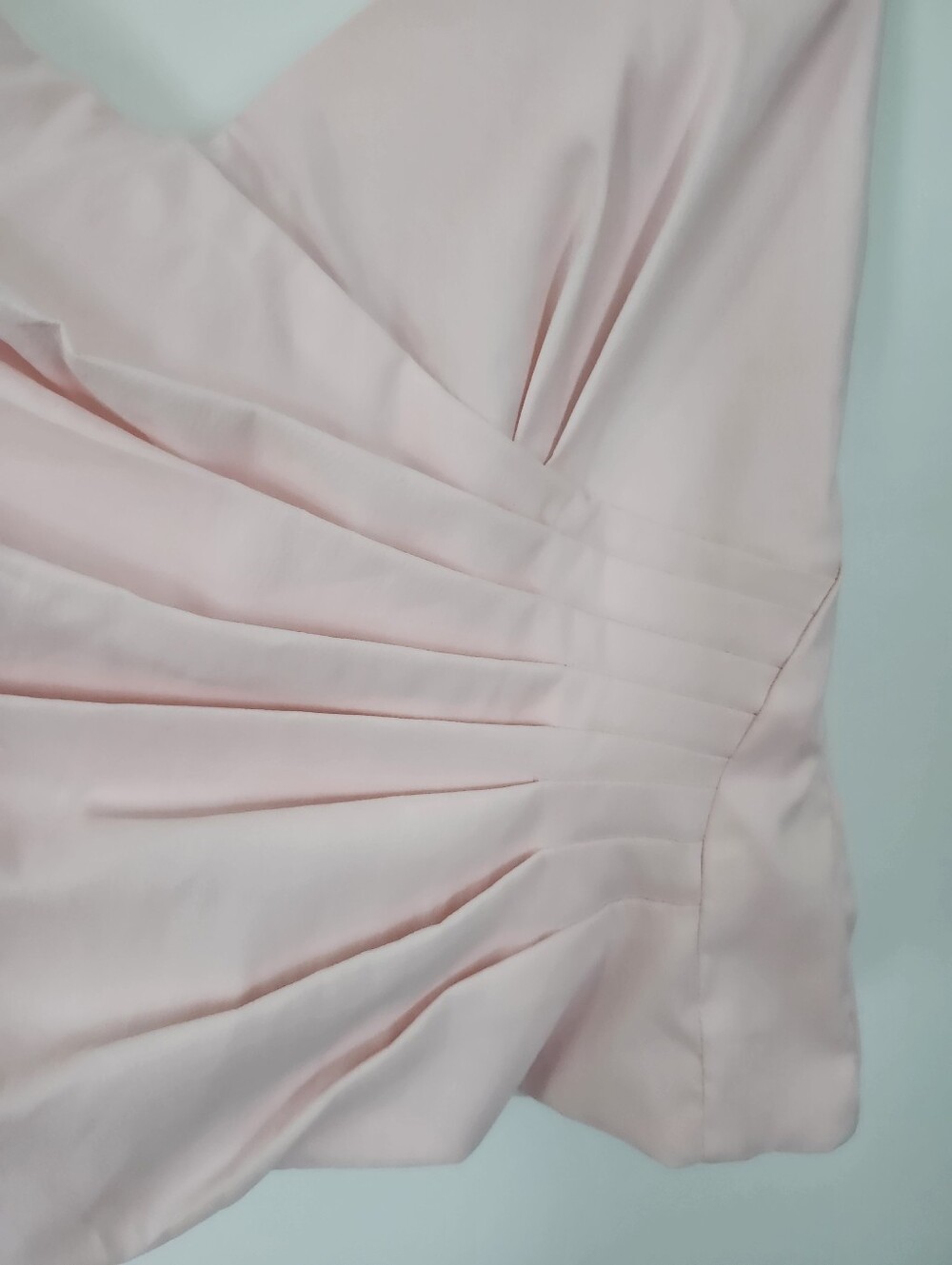 VERONIQUE YOUNG Size 6 Pastel Pink Y2K Romantic Coquette Barbiecore Corset Top - Picture 4 of 11